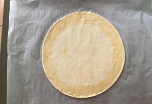 Galette crème d'amande