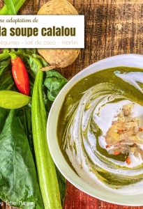 Soupe verte calalou cuisson des légumes