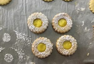 Sablés fourrés au citron