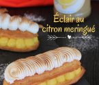 Éclair au citron meringué