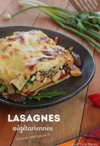 lasagnes végétariennes antillaises