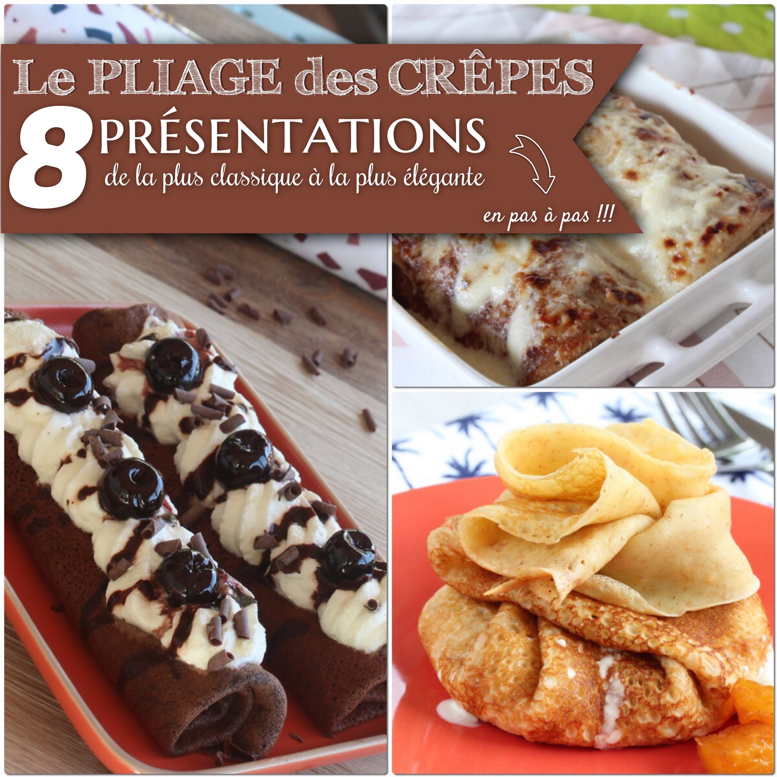 pliage des crêpes chandeleur antillaise