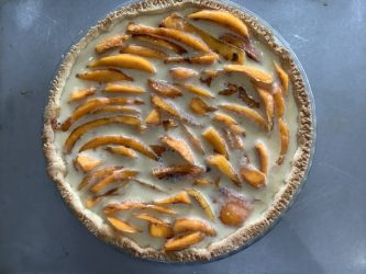 Tarte abricot pays Martinique