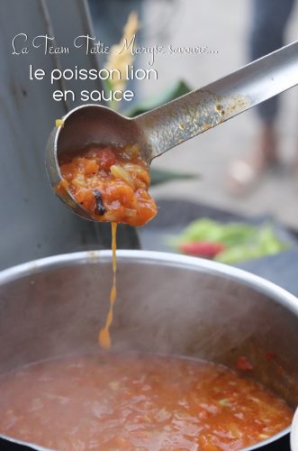 poisson lion sauce tomate