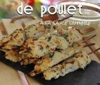 brochettes de poulet sauce laitière créole