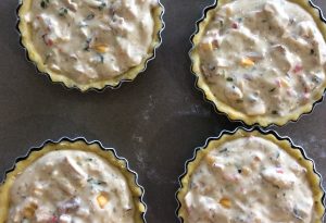 quiche vegan créole