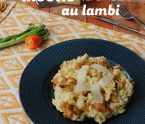 risotto au lambi créole