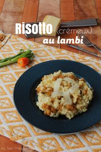 risotto au lambi créole