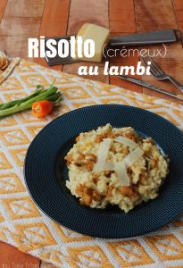 risotto au lambi créole