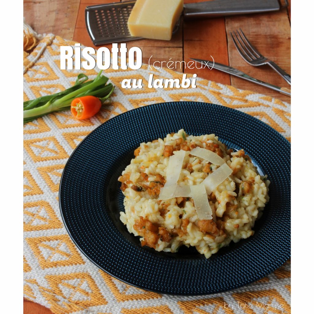 risotto au lambi martinique