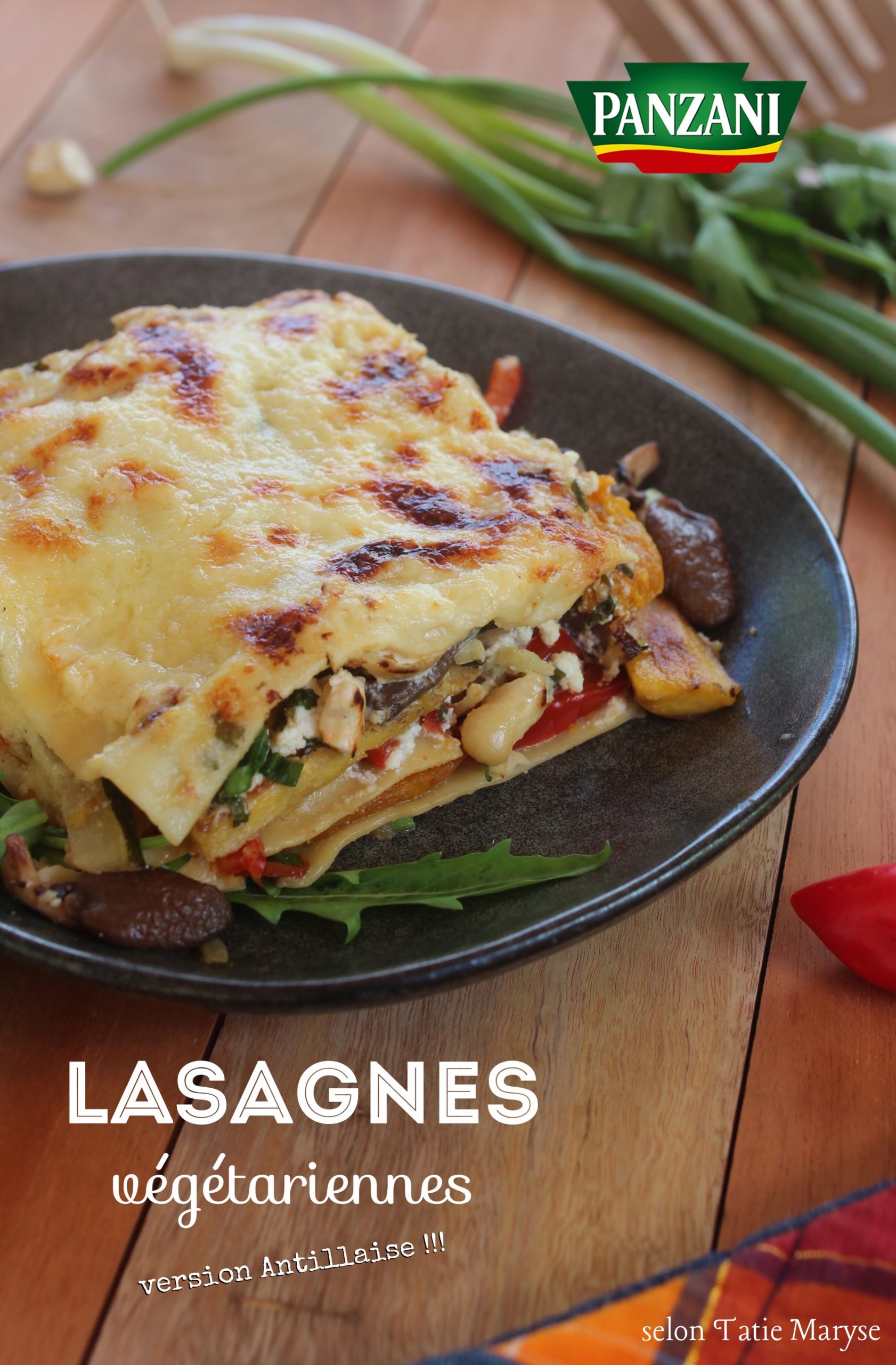 lasagnes végétariennes antillaises  PANZANI