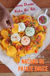 nachos de patate douce créole