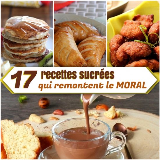 recettes sucrées qui réconfortent