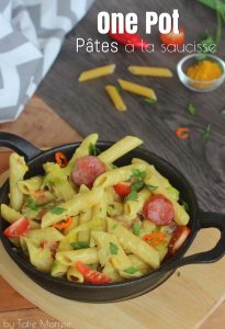 one pot pasta saucisses