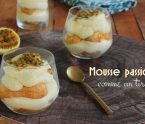 mousse passion façon tiramisu