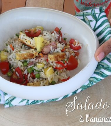 🎥 Recette de la Salade de RIZ à l'ANANAS, selon Katreen