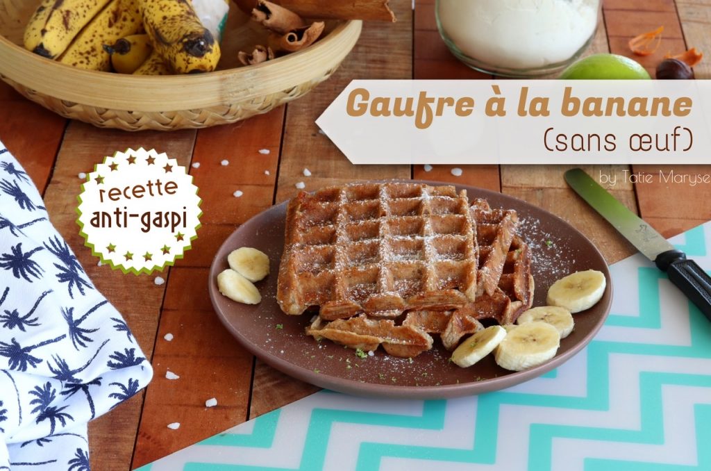 gaufres à la banane