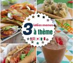 idées menus à thème