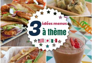 idées menus à thème