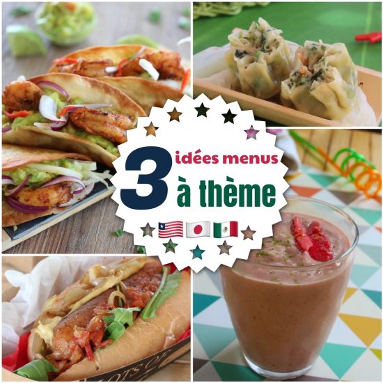 idées menus à thème