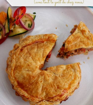 Recette de la TOURTE au POULET fumé selon Tatie Maryse
