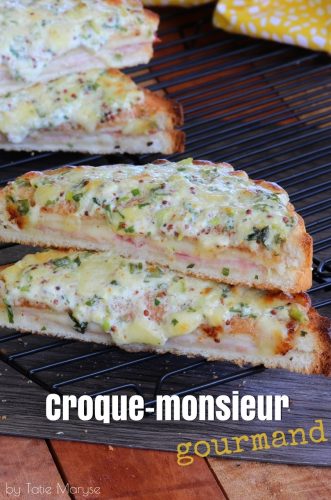 croque monsieur gourmand recettes avec du pain de mie