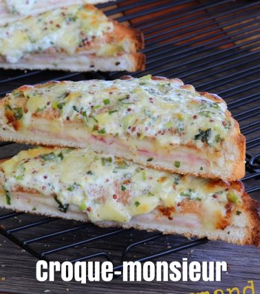 Recette Tatie Maryse du CROQUE-MONSIEUR gourmand
