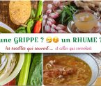 recettes qui soignent quand on est enrhumé grippé