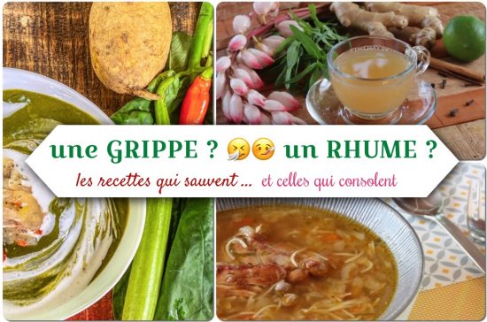 recettes qui soignent quand on est enrhumé grippé