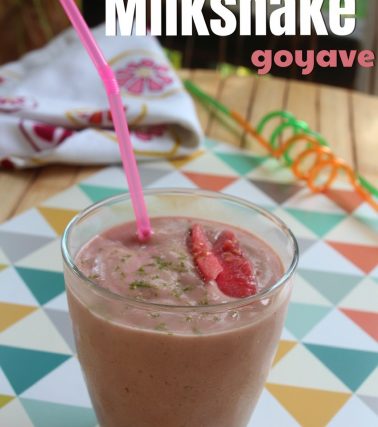 Recette du MILKSHAKE goyave by Titoon