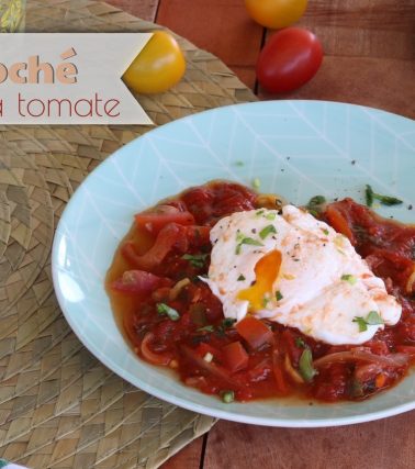 Recette de l'ŒUF poché à la TOMATE - Tatie Maryse