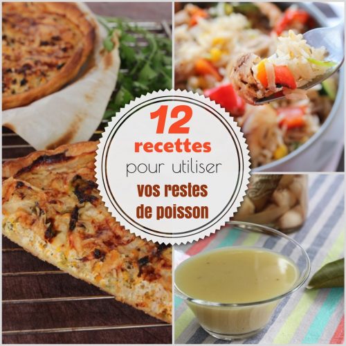 recettes pour utiliser reste de poisson