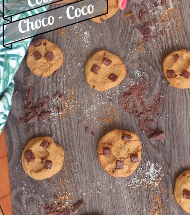 Recette des Cookies CHOCO - COCO, by Cassie