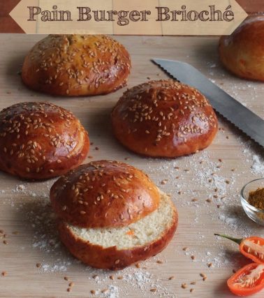 🎥 Recette du PAIN BURGER BRIOCHÉ (bun), by Cassie