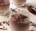 Panna cotta chocolat praliné