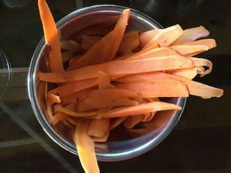 Salade de chèvre pané