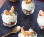 verrine crevette mousse coco curry