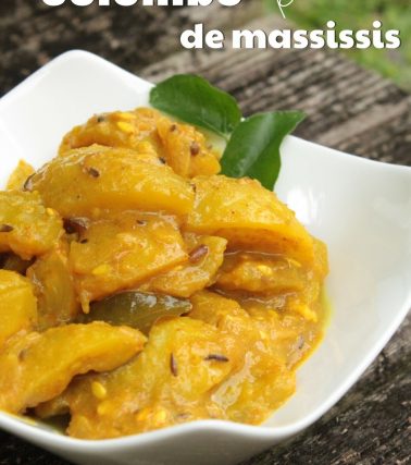 Recette du COLOMBO DE MASSISSI - by Tatie Maryse