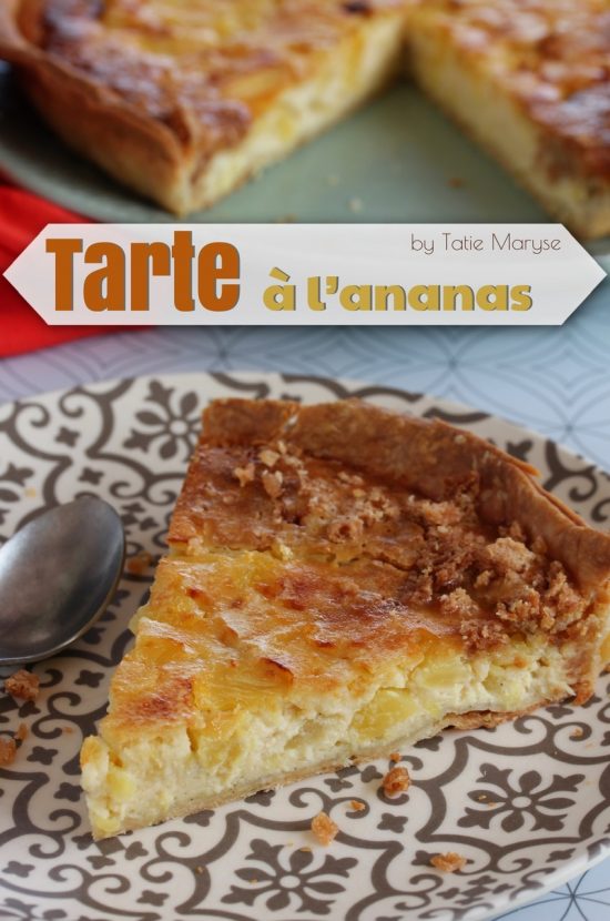 tarte ananas