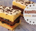Napolitain citron chocolat