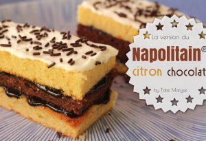 Napolitain citron chocolat