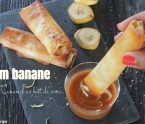 nems banane caramel lait de coco