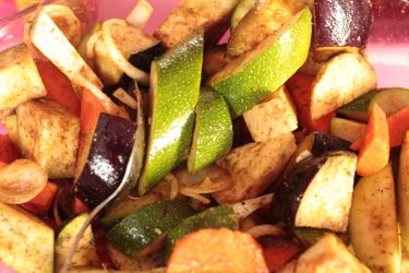 poulet et légumes express