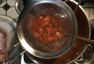 soupe de poisson à la tomate