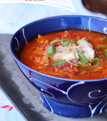 Recette de la Soupe de POISSON à la tomate, selon Katreen