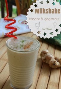 Milkshake banane antillais