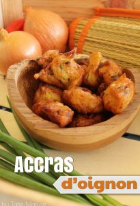 accras d'oignon