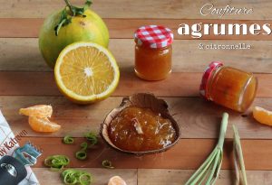 confiture d'agrumes à la citronnelle