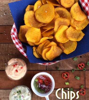 Recette des CHIPS de PATATE DOUCE - by Tatie Maryse