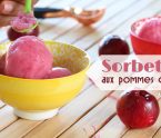 sorbet aux pommes d'eau